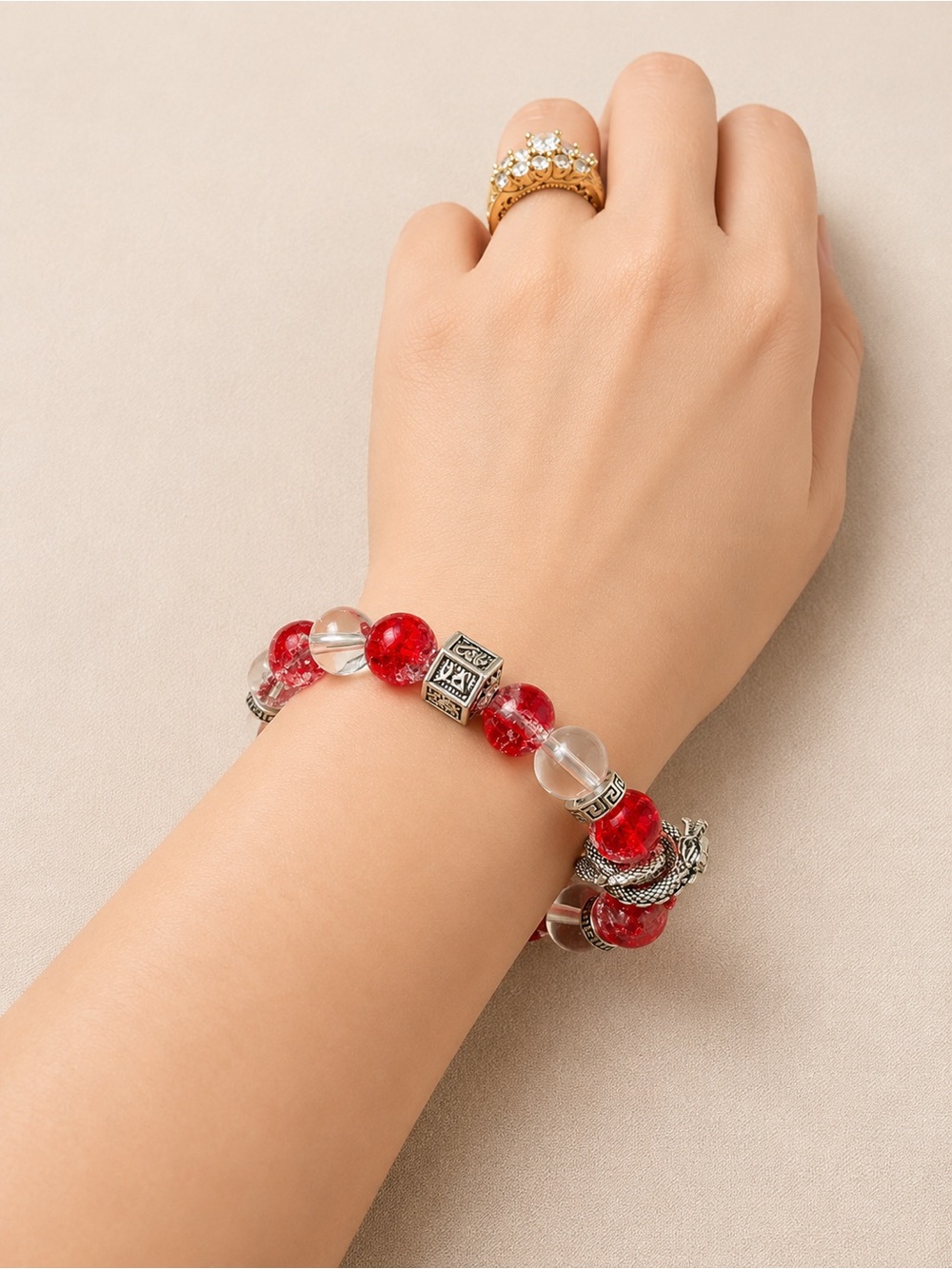 Red Dragon Energy Bracelet